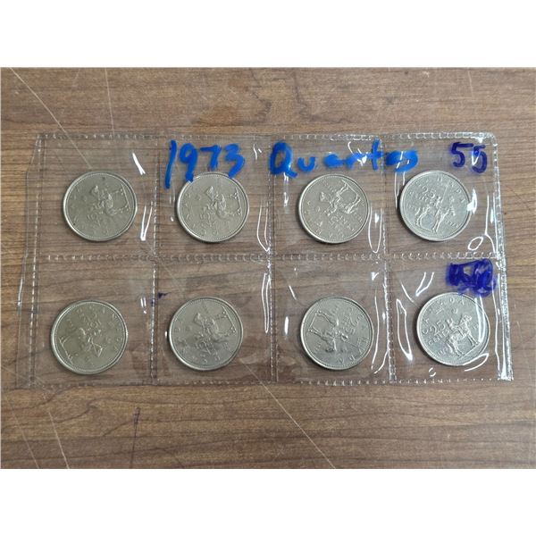 8 canadian quarters