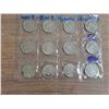 Image 1 : 12 canadian quarters