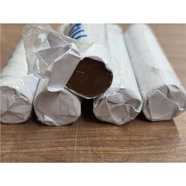 5 rolls of pennies