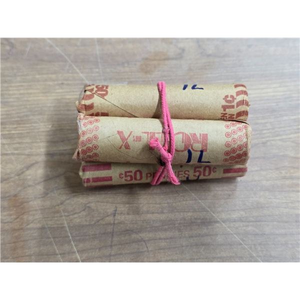 4 rolls of pennies