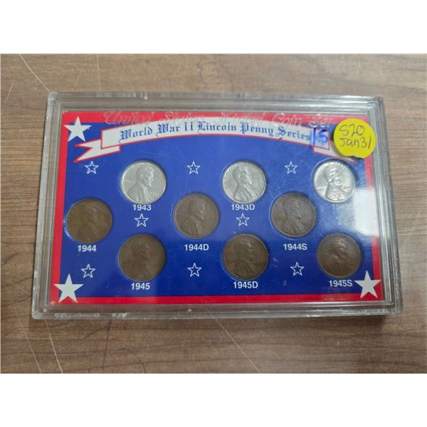 WW2 lincoln pennies