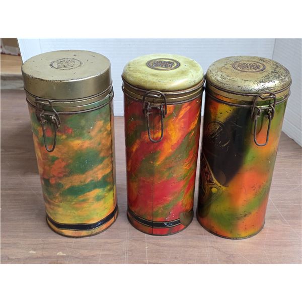 3 misc tins