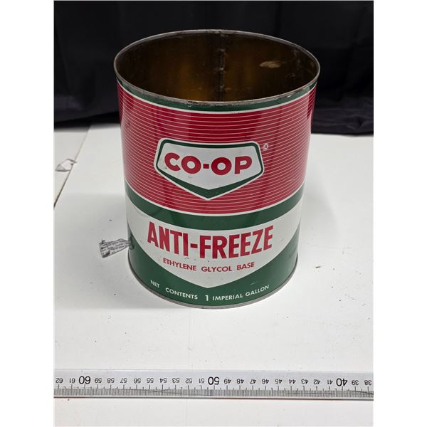 Coop- anti freeze tin