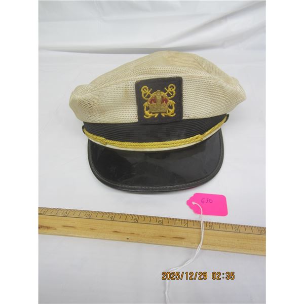 Vintage Military Sailors Hat