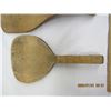 Image 2 : 3 Antique Wooden Butter Making Tools