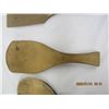 Image 3 : 3 Antique Wooden Butter Making Tools