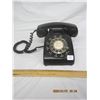 Image 1 : Antique Black Rotary Phone