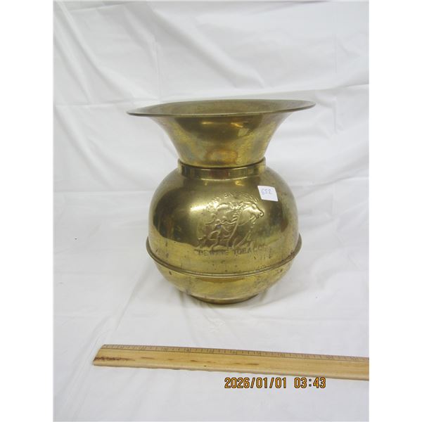 Vintage Pony Express Chewing Tobacco Spittoon