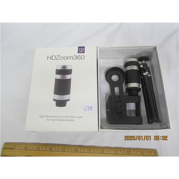 HD Zoom 360 Performance Lense for Your Mobile Device