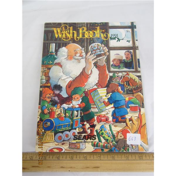 1991 Sears Christmas Wish Book Catalogue
