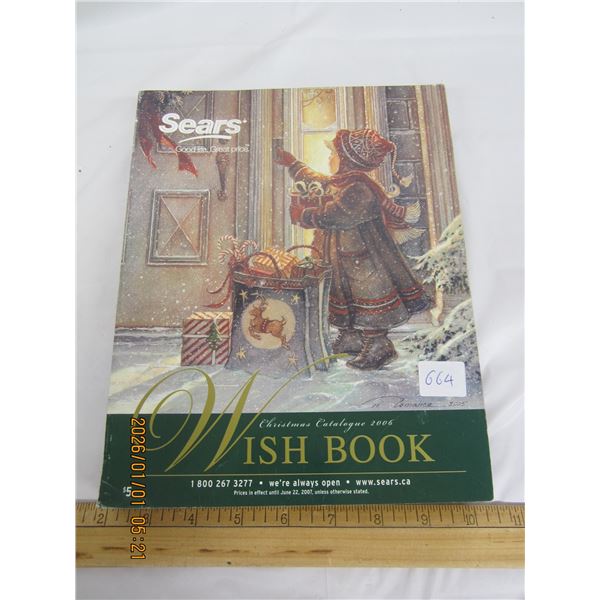 2007 Sears Christmas Wish Book Catalogue