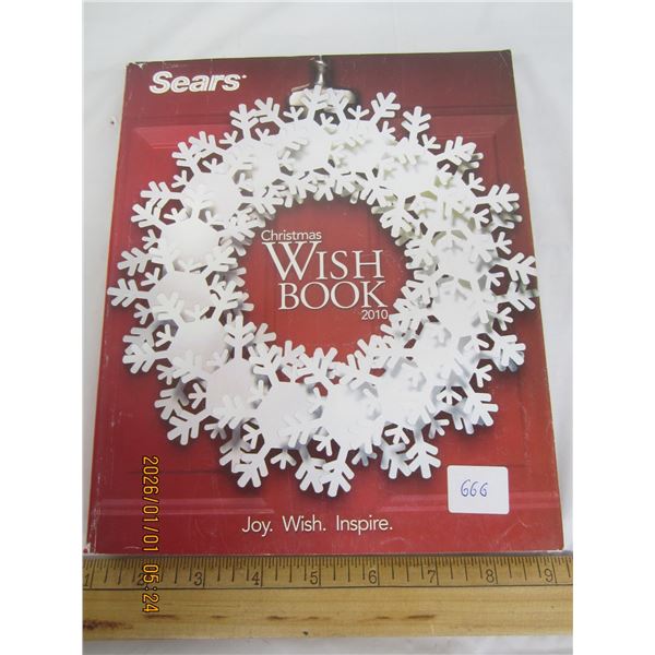 2010 Sears Christmas Wish Book Catalogue