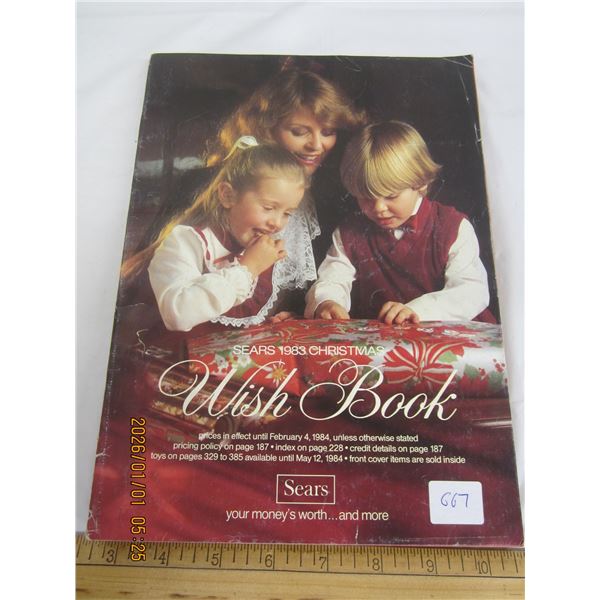 1983 Sears Christmas Wish Book Catalogue