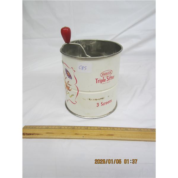 Antique Flour Sifter