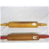 Image 2 : 2 Antique Roling Pins