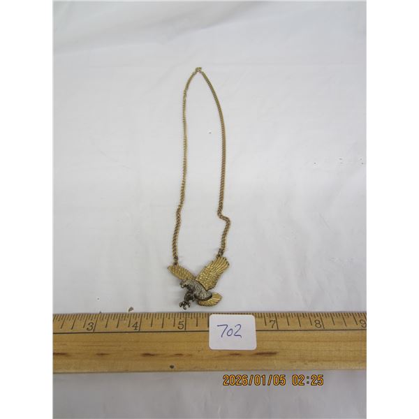 Vintage Eagle Pendant on a Chain