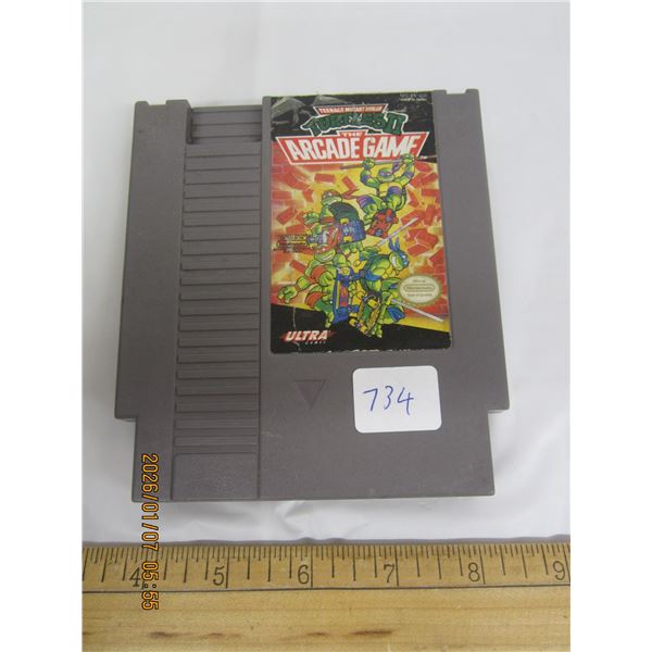 Nintendo Entertainment System Turtles 2 Cartridge