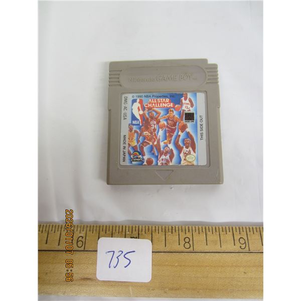 Nintendo  Game Boy NBA  All Star Challenge Cartridge