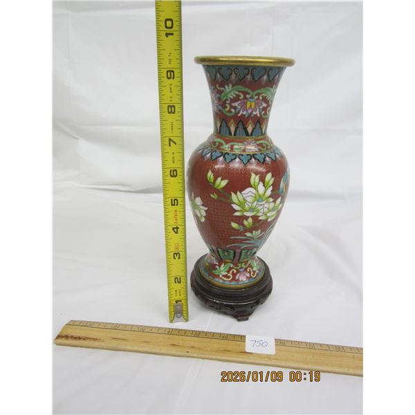 Antique Cloisonne Vase in Great Shape
