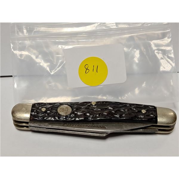 vintage boker solinger bone pocket knife