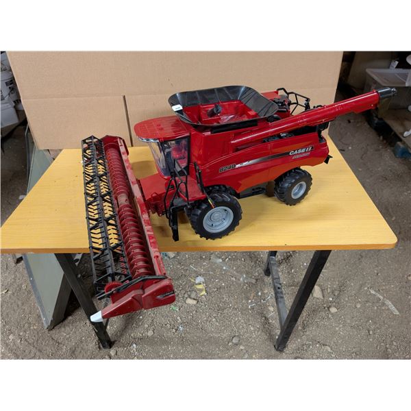 Case axial flow 8240 combine model toy- 26" by 24" by 11"H