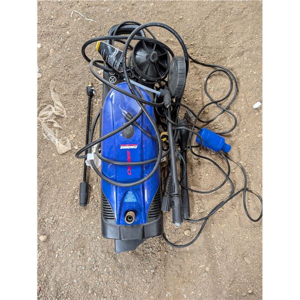 Simoniz S1600 electric pressure washer- untested