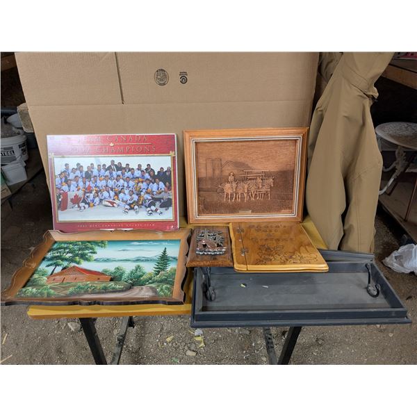 Lot of misc prints, paintings
