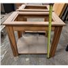 Image 3 : 2 table top end tables- missing glass