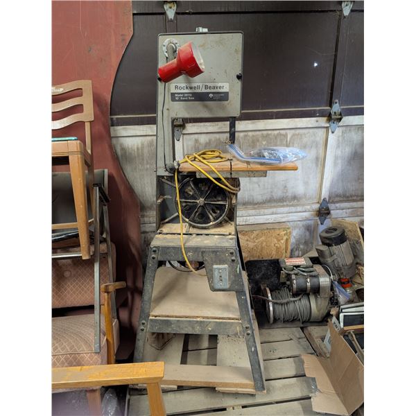Rockwell/Beaver 10" bandsaw- untested