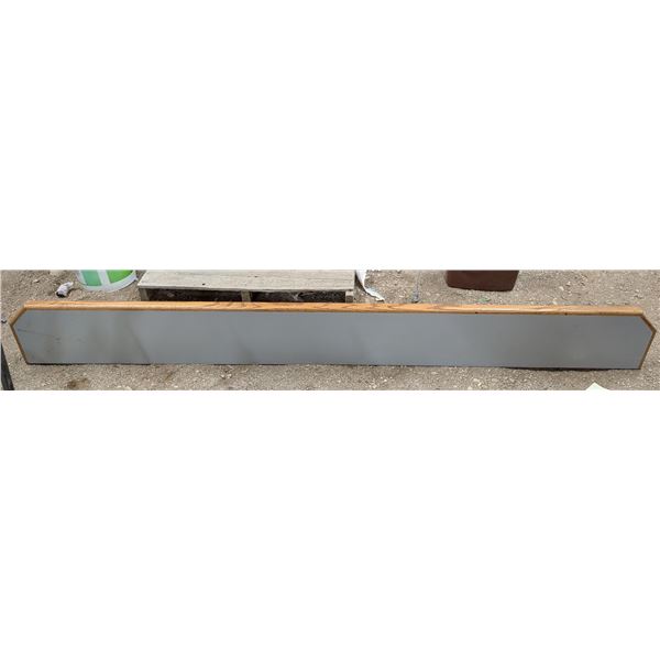 wall shelf - 98" by 11"