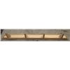 Image 3 : wall shelf - 98" by 11"