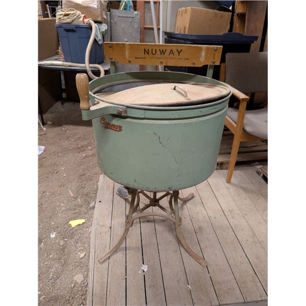 Antique nuway washer