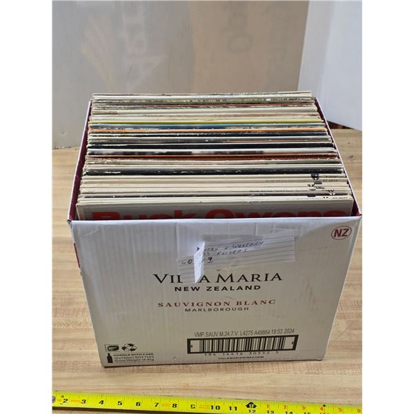 Lot of vinyl country and western records