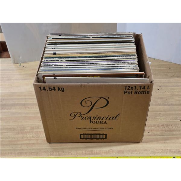 Lot of vinyl country and western records