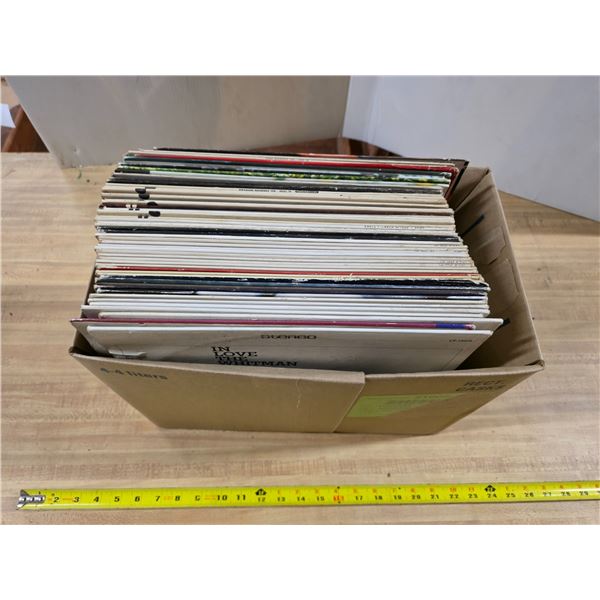 Lot of vinyl country and western records