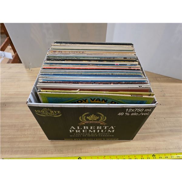 Lot of vinyl country and western records