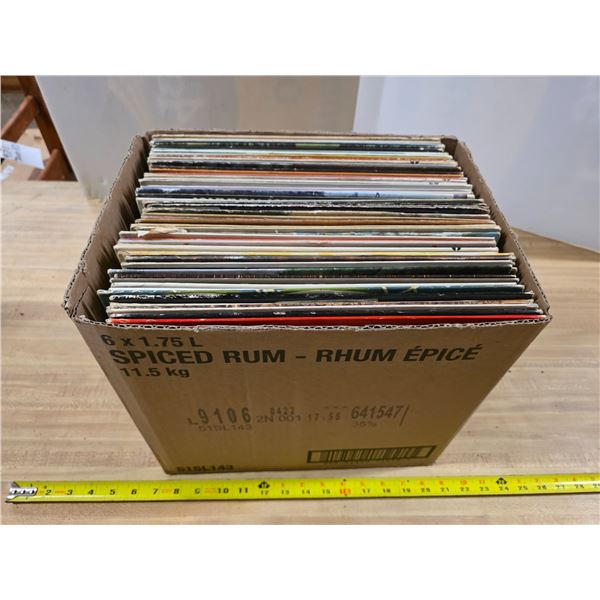 Lot of vinyl country and western records