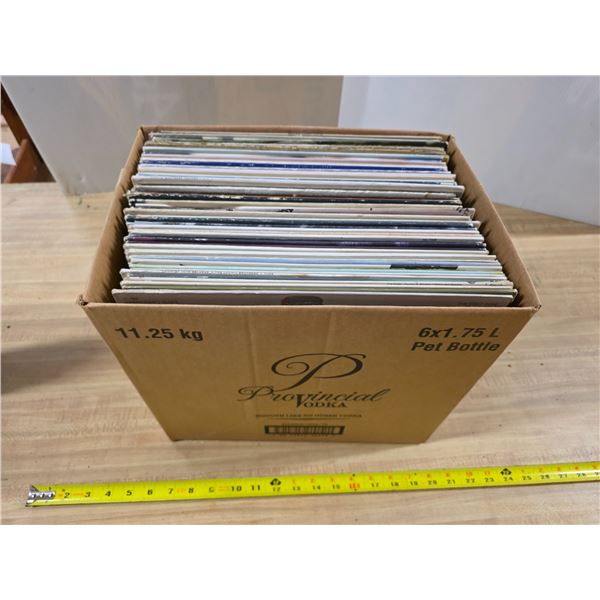 Lot of vinyl country and western records