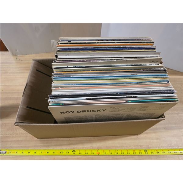 Lot of vinyl country and western records