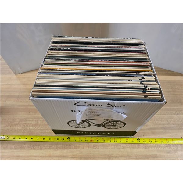 Lot of vinyl country and western records