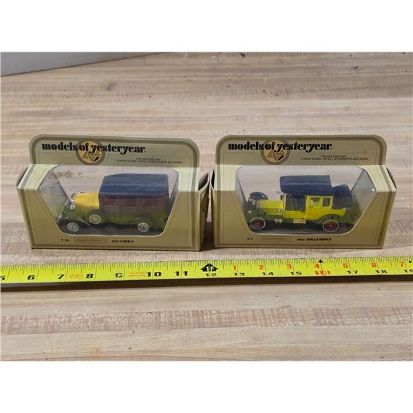 2 Yesteryear diecast cars- sealed