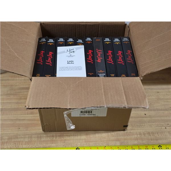 Lot of I Love Lucy VHS tapes