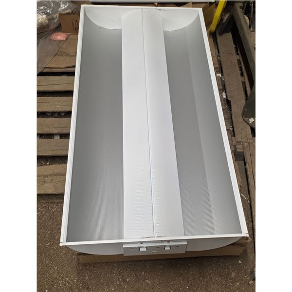 Fluorescent light fixture- 4ft by 2ft- new