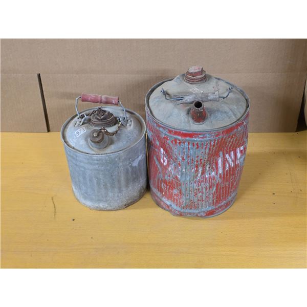 2 gas cans