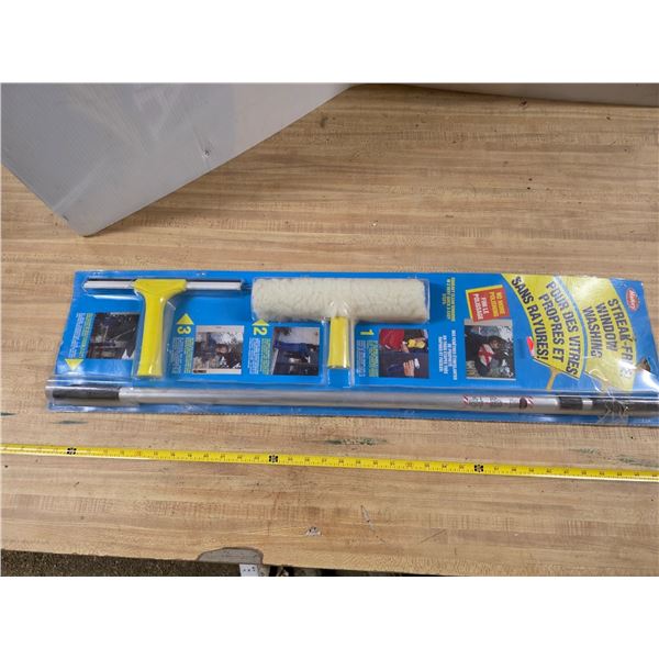 Window washer pole