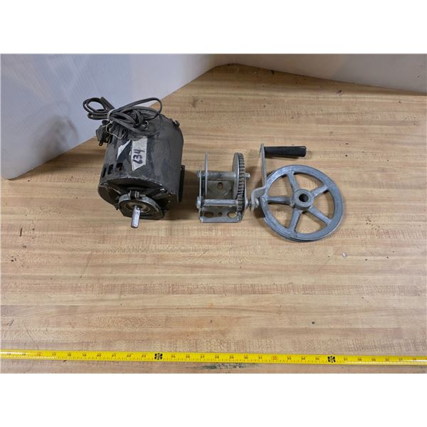 Electric motor and misc