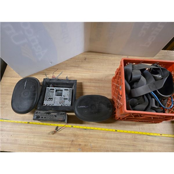 Electronics and seat belts