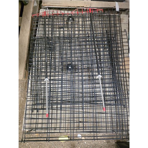 Metal Animal crate- looks to be complete