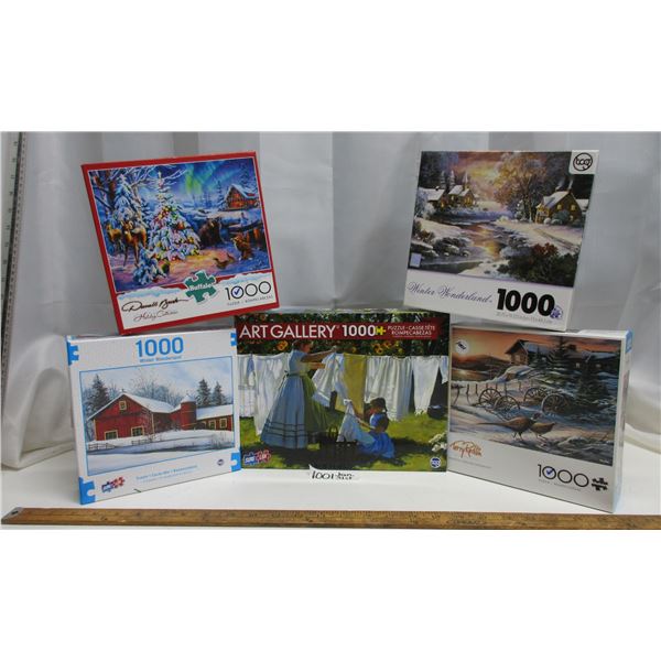 5-1000 pcs. Jigsaw Puzzles