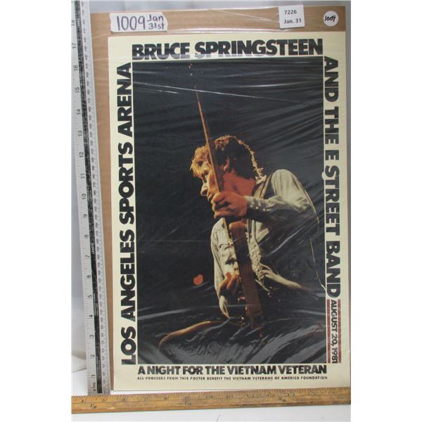 Bruce Springsteen Concert Poster